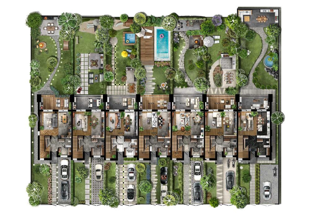 Продаж Таунхаусів FAMILY PARK RESIDENCE BC, новобудова (6) Біла Церква