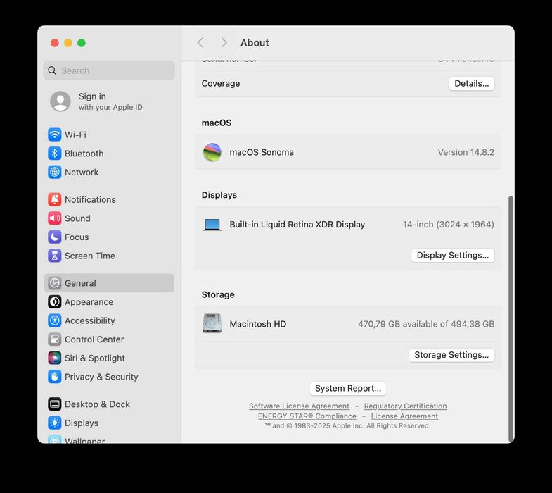 MacBook Pro 14 Mid 2023 M3 (MTL73) Space - 899$ - EmojieStore
