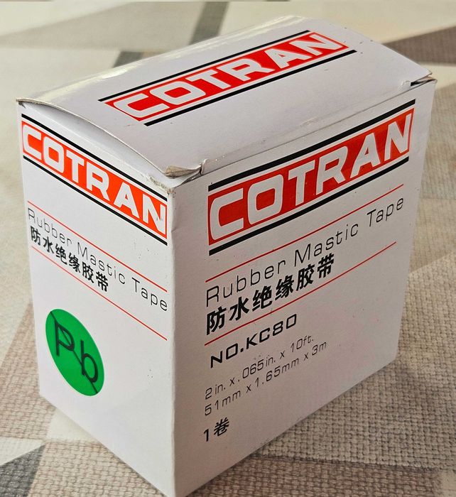 Taśmy uszczelniające (Rubber Mastic Tape) 3M 28CT oraz COTRAN KC80