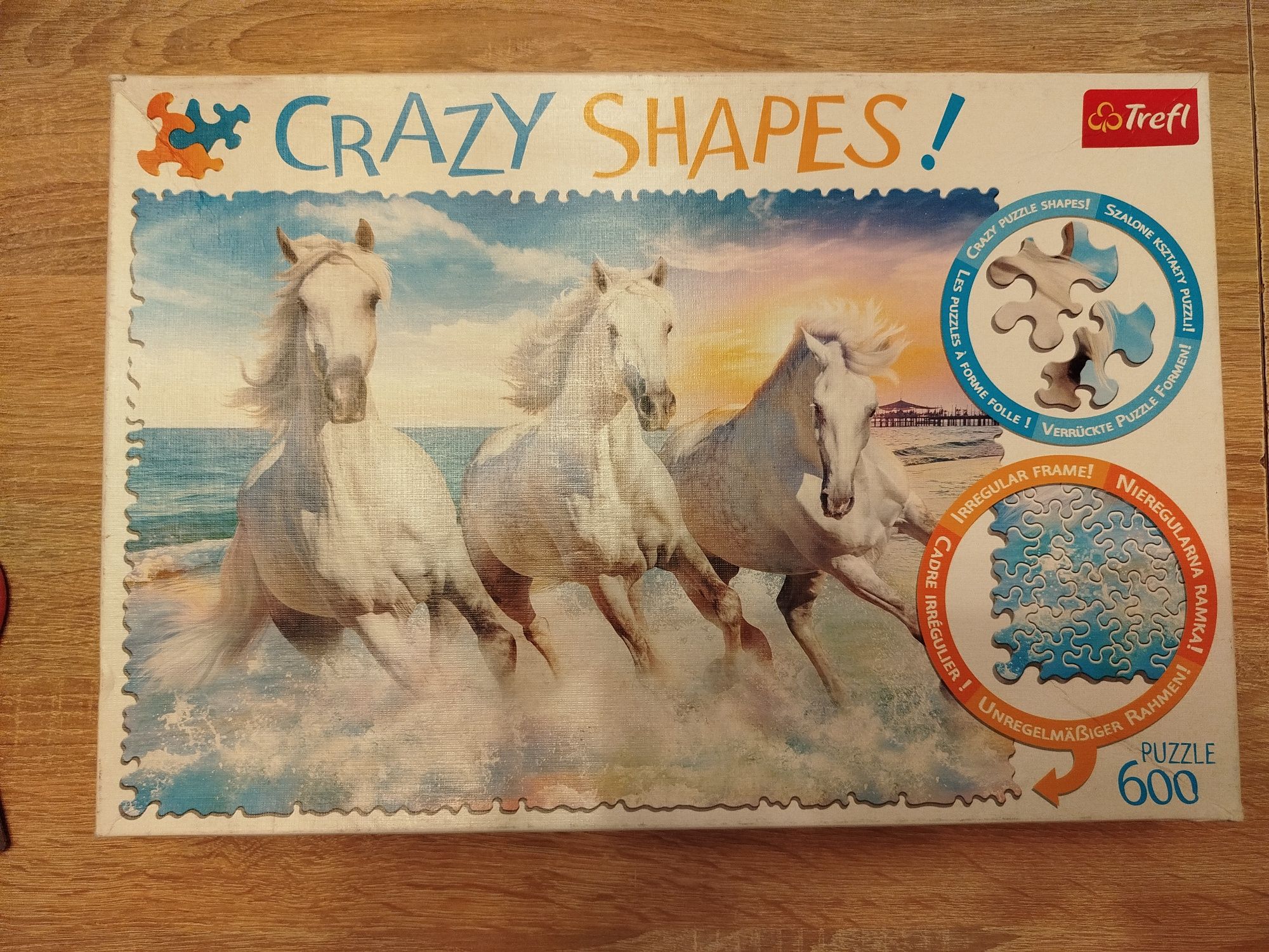 Puzzle konie 600 elementów