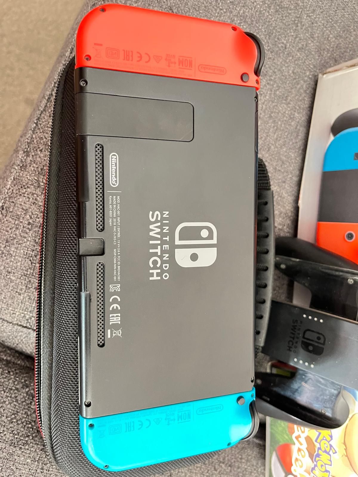 Nintendo switch+ assessórios+ jogos.