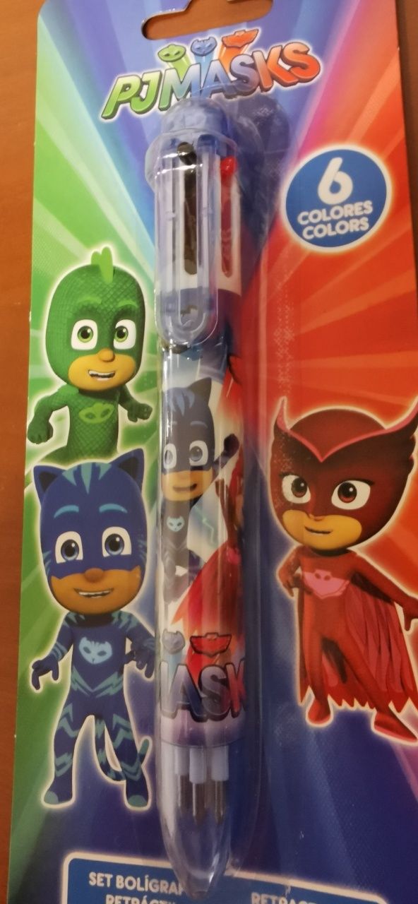 Conjunto PjMasks papelaria NOVO