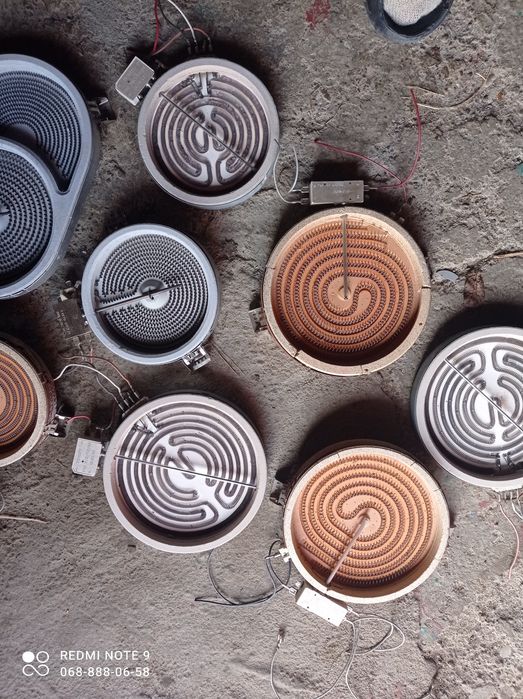 Круг до скло кераміки спіральний,камфорка,кругнагріваючий