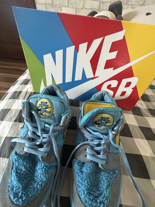 кросівки Nike SB Dunk Low x Grateful Dead Bears Blue