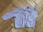 Szaro-różowy sweterek H&M R. 68