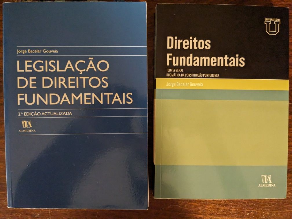 Direitos Fundamentais + colectânea legislação - Jorge Bacelar Gouveia