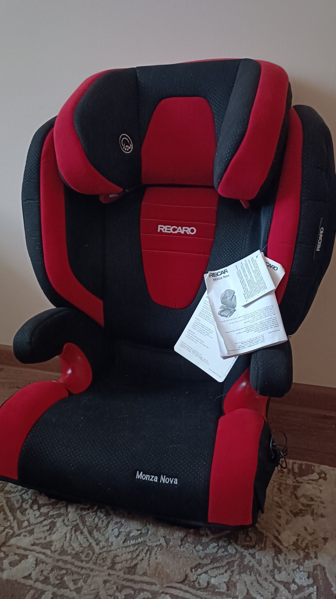 Автокрісло Recaro (Рекаро) Monza Nova 2 Seatfix Ruby