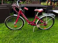 Rower dla dziewczynki 24" ROMET PANDA różowy