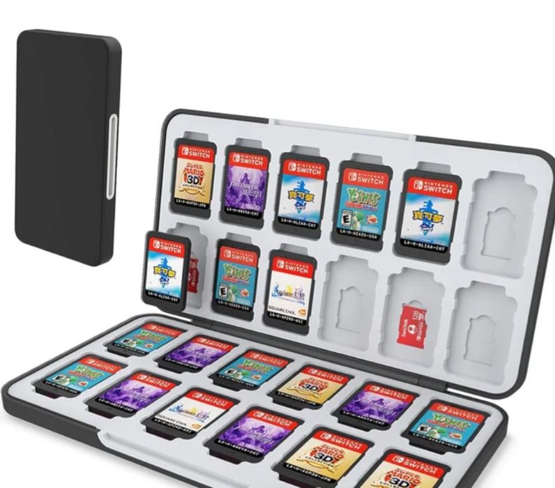 Caixa para jogos Switch Nintendo (24)  NOVA