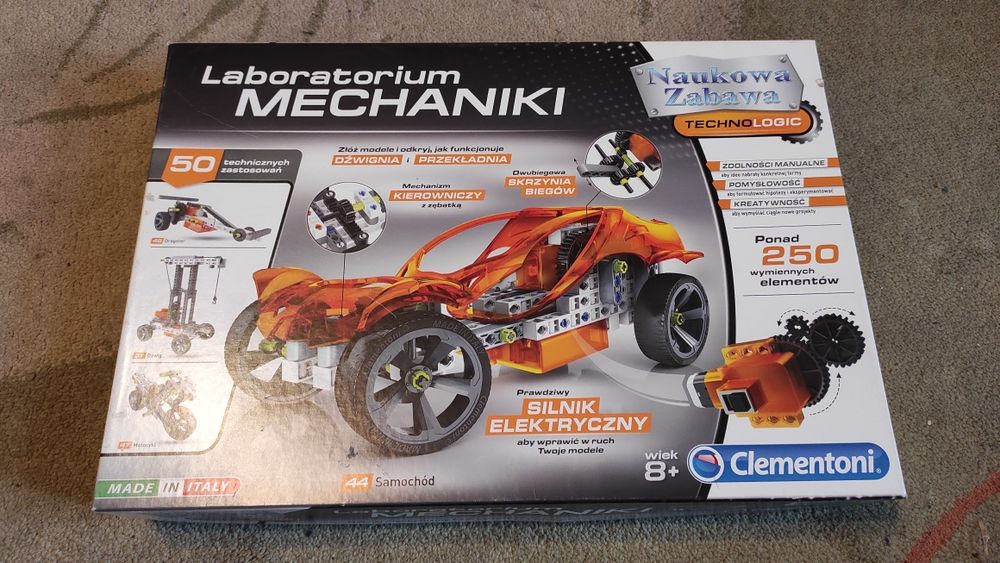 Laboratorium mechaniki samochód Clementoni 60595