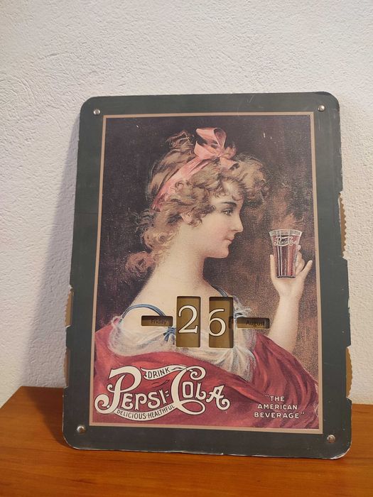 Kalendarz Pepsi Cola z lat 90