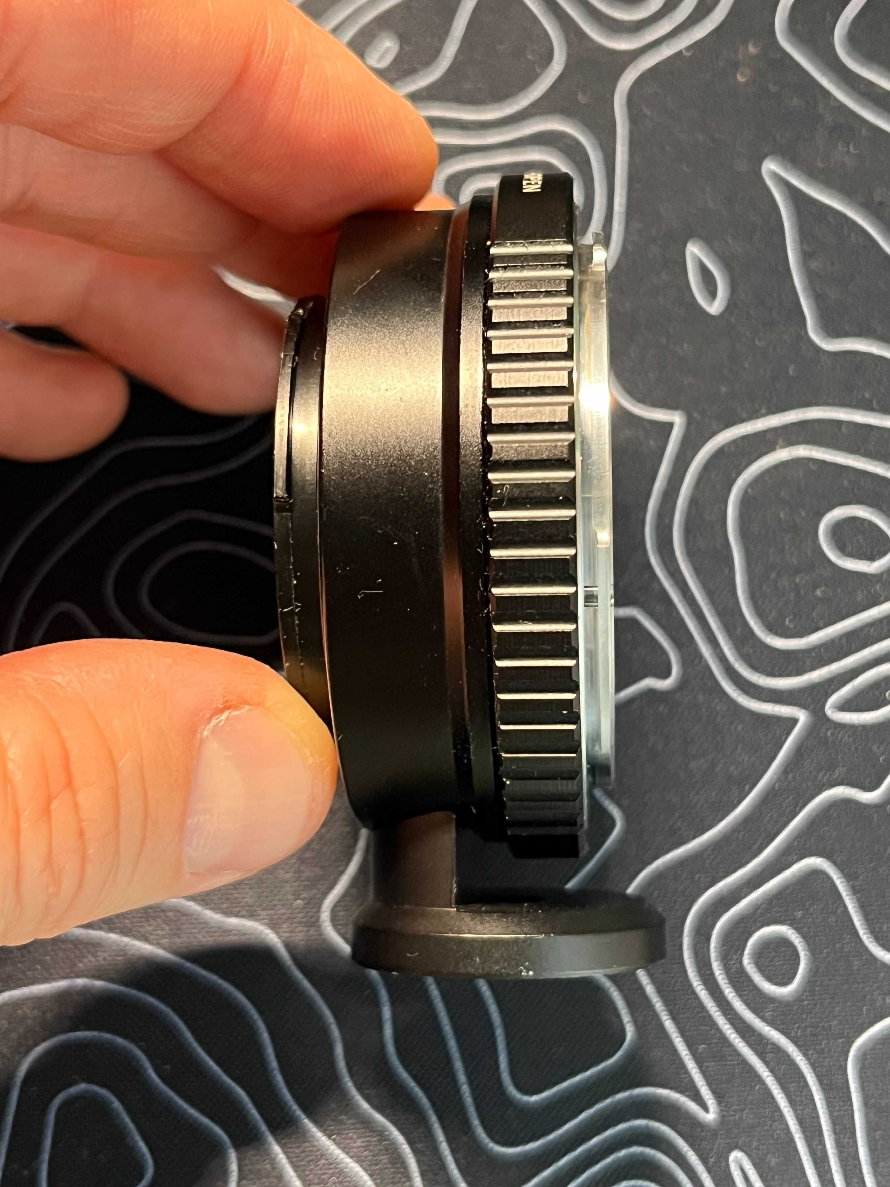 Adapter Fotodiox – Canon FD→Sony E (Nex, a6400, a6600), uchwyt statywu