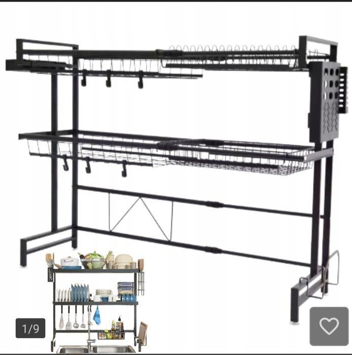 Ociekacz suszarka nad zlew na naczynia