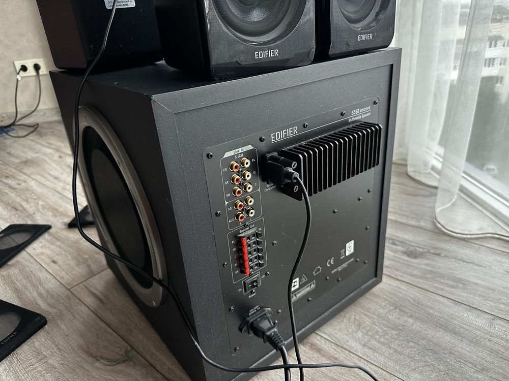 Edifier s 550 encore 5,1 Hi Fi sound 540w