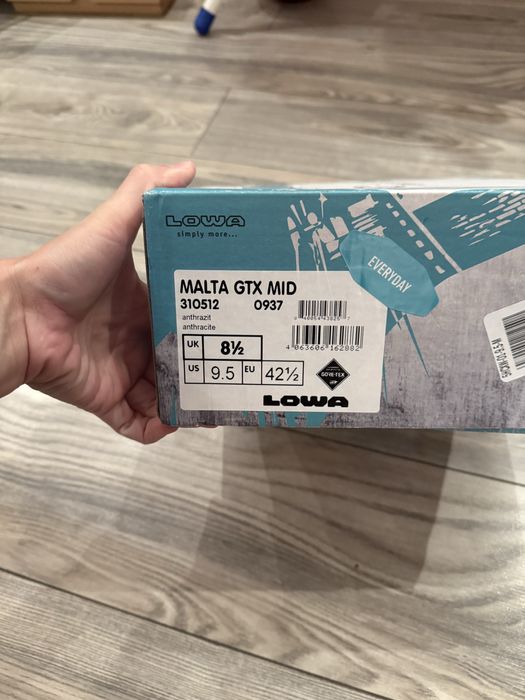 Черевики зимові LOWA malta gtx mid 42,5
