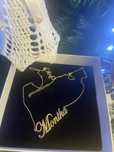 Złoty Łańcuszek z imieniem Monika personalizowany