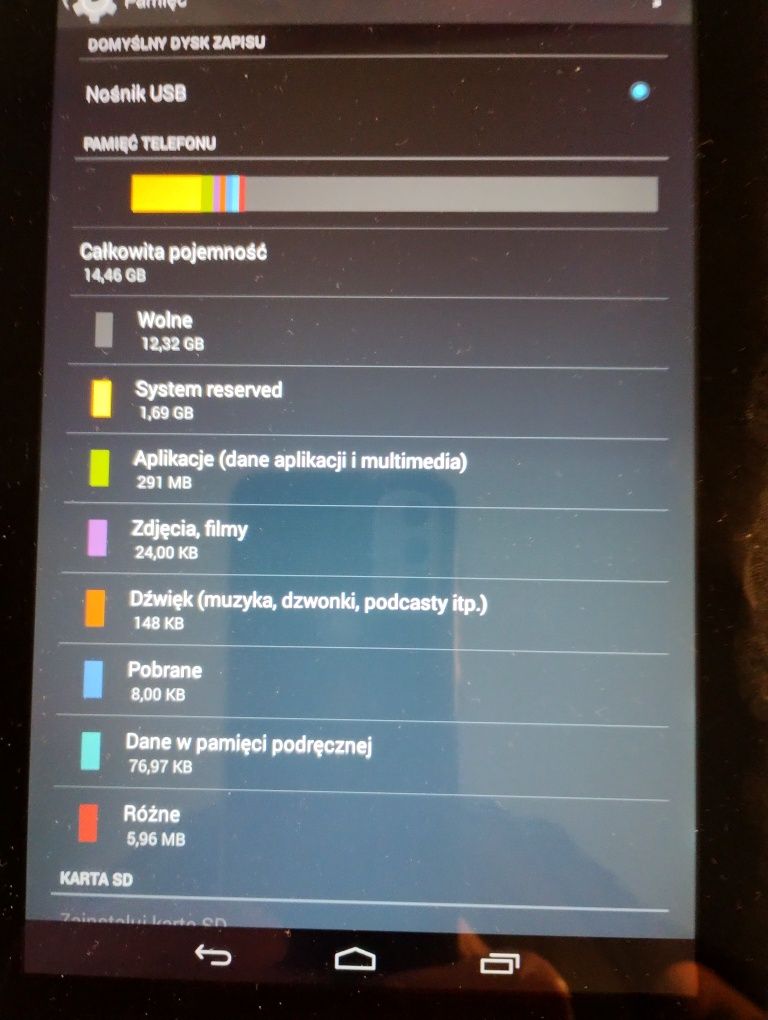 Lenovo tablet A5500H 16/1Gb / 8" czytnik do książek