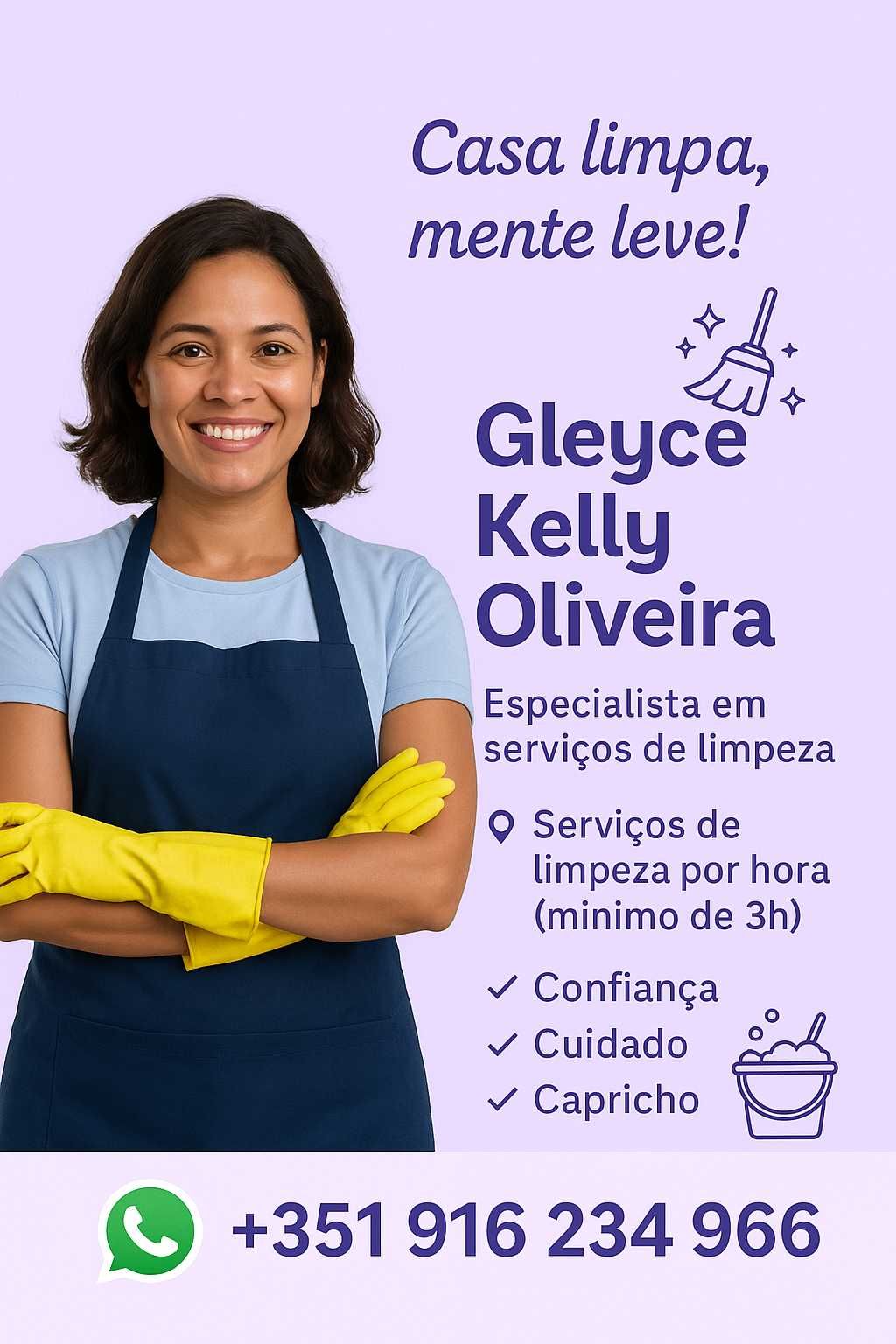 Limpeza e manutenção
