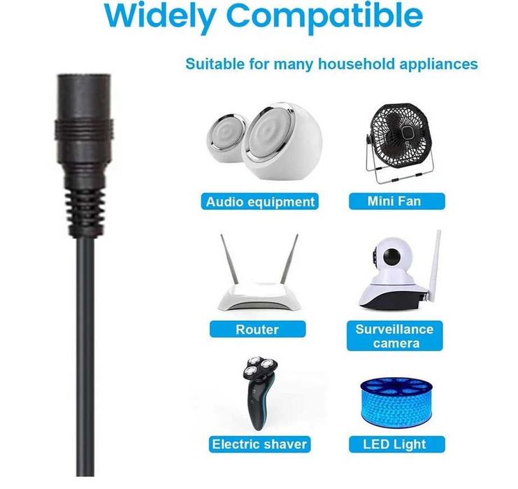 Кабель USB DC 5-12V ,5-9V OLAF для Павербанк-Роутер -Оптика,5.5х.2.3мм