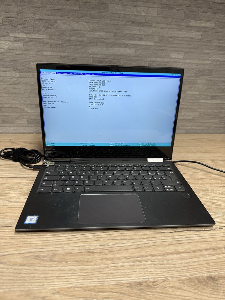 Плата,материнка,lenovo Yoga 730 13IWL intle i5-8265U/8gb