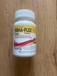 Nature's Plus
Hema-Plex, залізо, 30 таблеток із повільним вивільненням