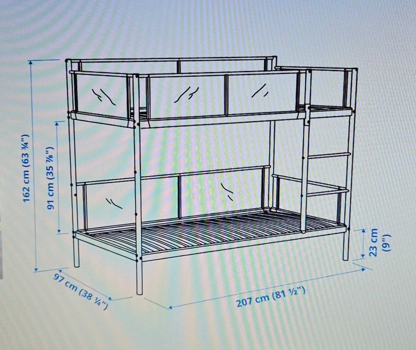 Cama Beliche Metàlica de criança
