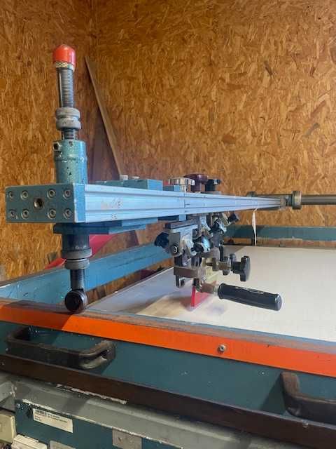 Stół do Sitodruku na szkle lub innych materiał. Bochonow Siri 5000 Pro