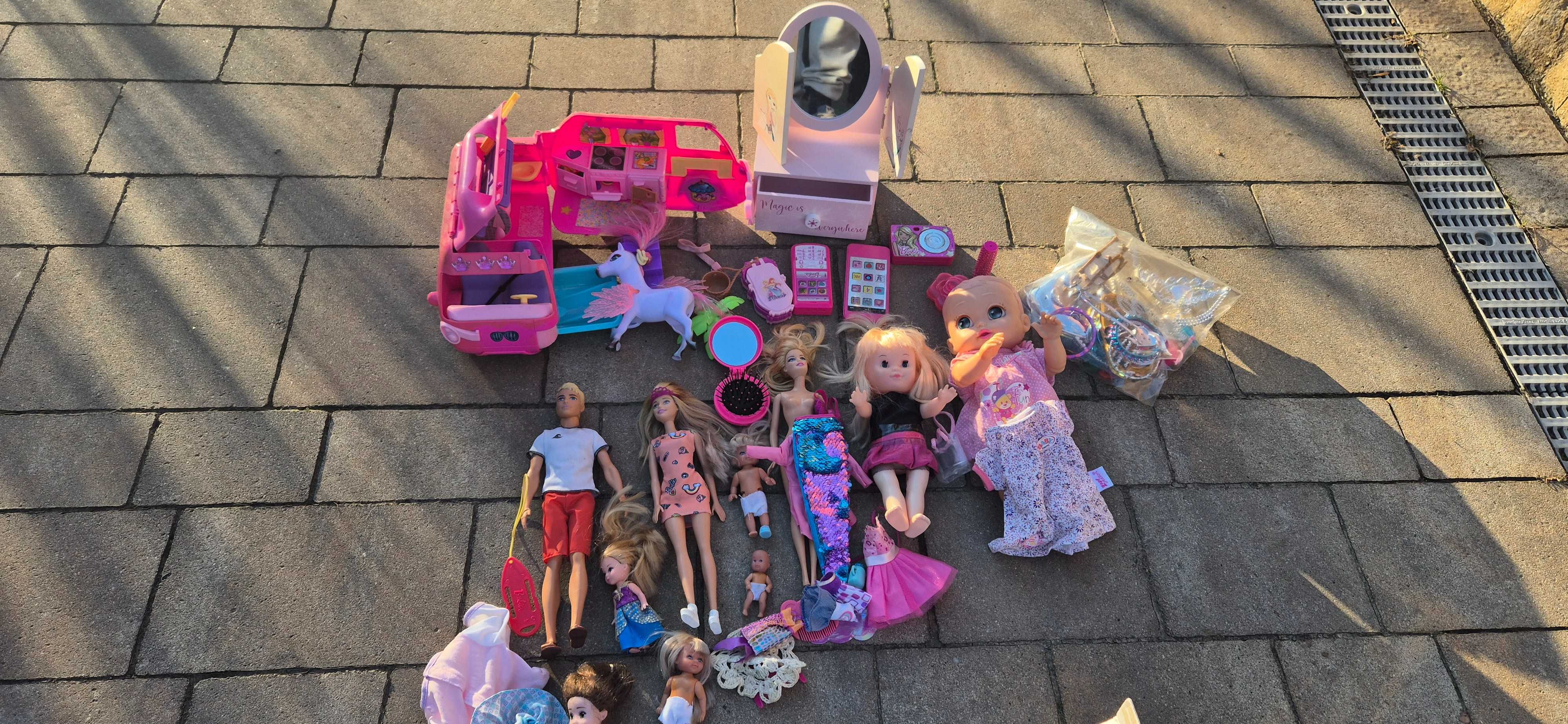 Lalki barbie, ken ratownik, lalka baby born