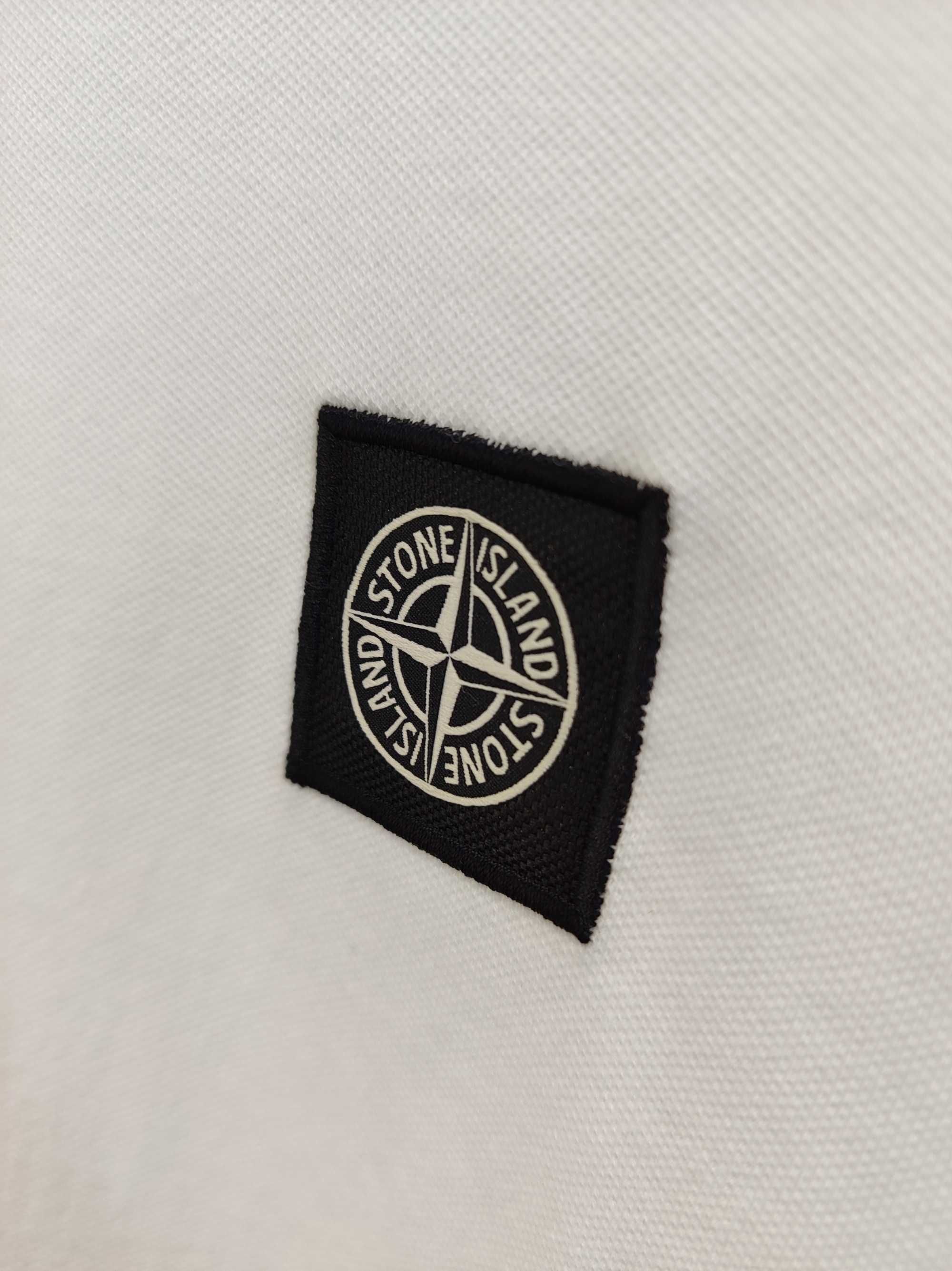 Поло Stone Island 2SL18 White