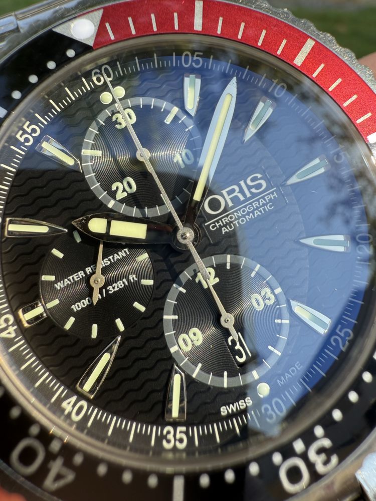 Oris TT1 Titanium Divers Chronograph 1000m