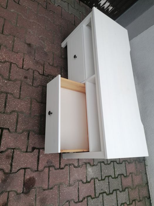 Stolik pod telewizor Ikea hemnes drewniany