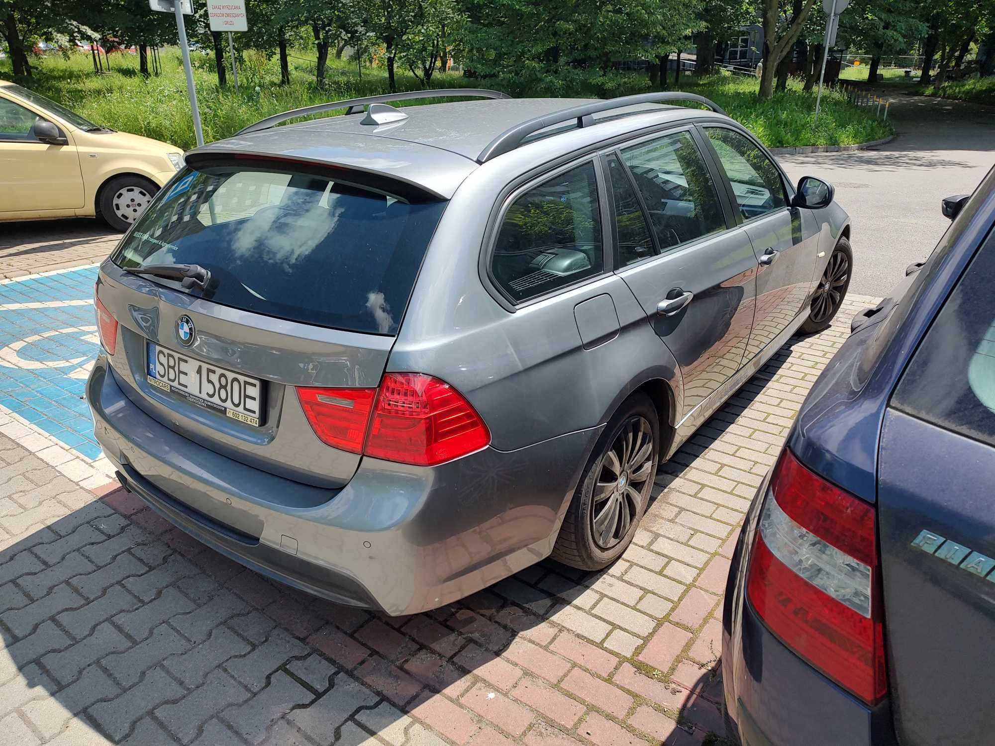 BMW 3, E91 lift-Pali,jeździ.
