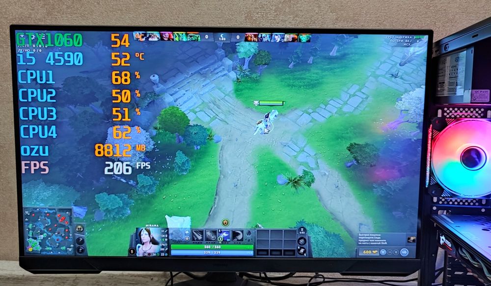 Игровой ПК i5 GTX1060 rust cs2 fortnite wot dota gtaV