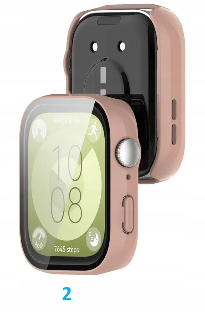 Etui Ochronne z wbudowanym Szkłem 2w1 do HUAWEI WATCH FIT 3 |KOLORY