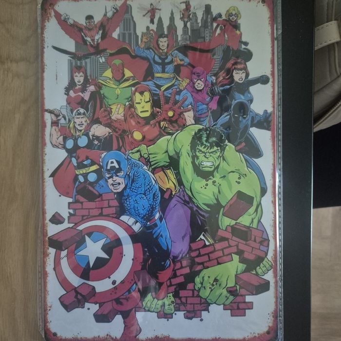 Tabliczki metalowe retro