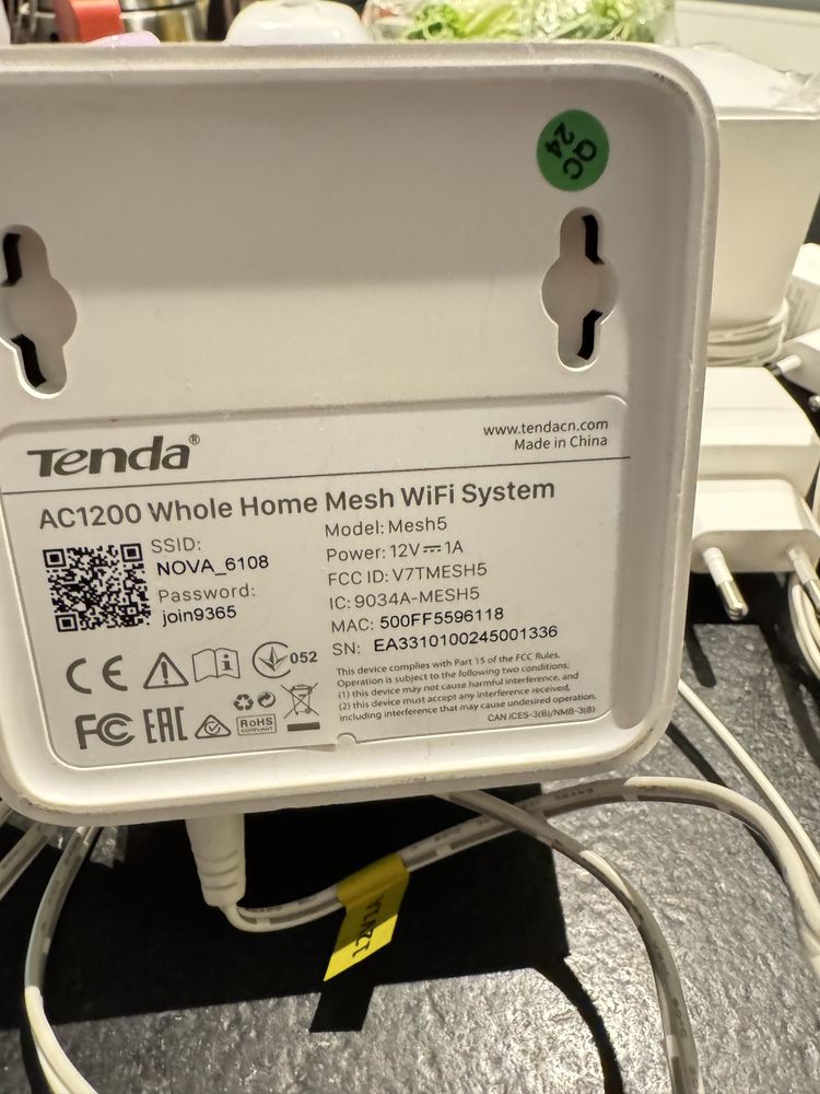 Zestaw WiFi Mesh Tenda Nova MW5 3 sztuki