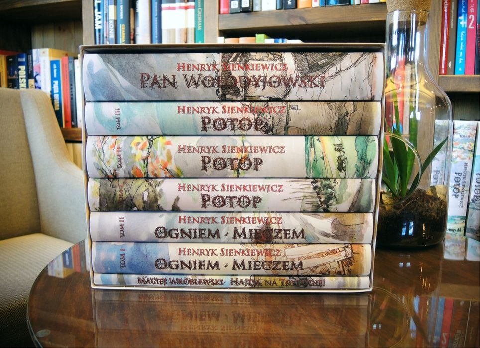 Kolekcjonerska Trylogia Sienkiewicza z Komentarzem Historycznym
