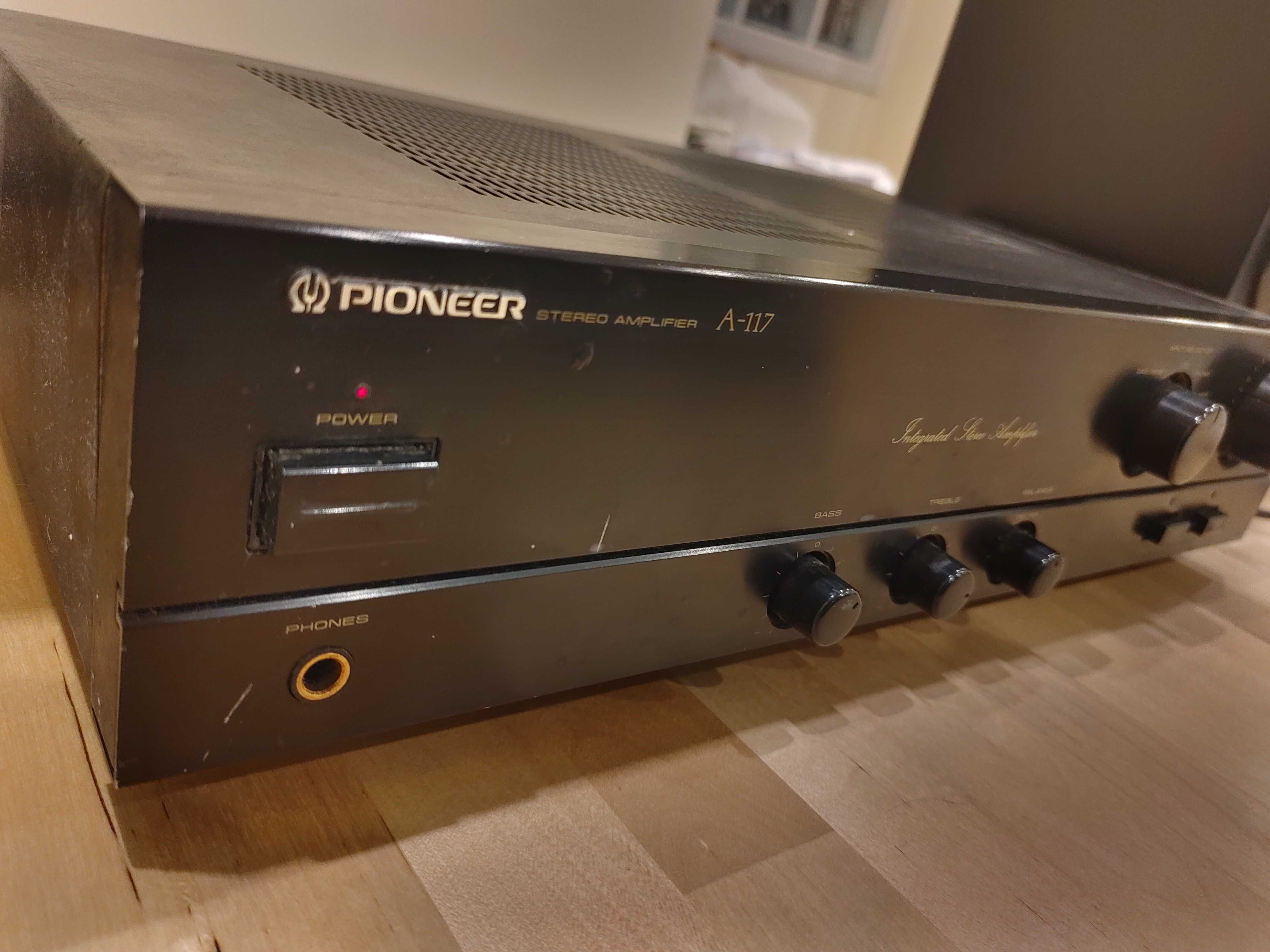 Amplificador Stereo Hi-Fi Pionner A-117