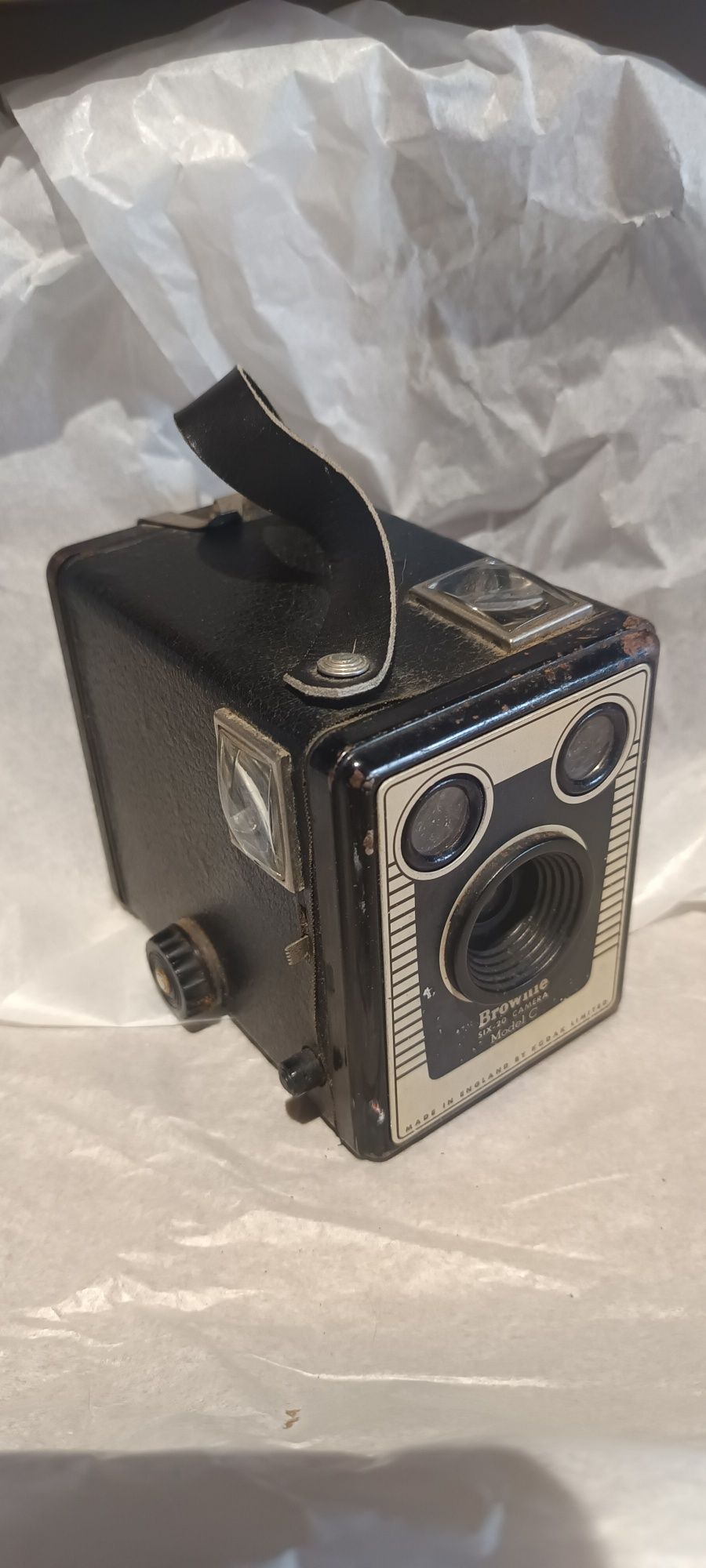 Máquina fotográfica Brownie