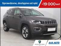 Jeep Compass 1.4 MultiAir Limited , Salon Polska, Serwis ASO, Automat, Skóra,