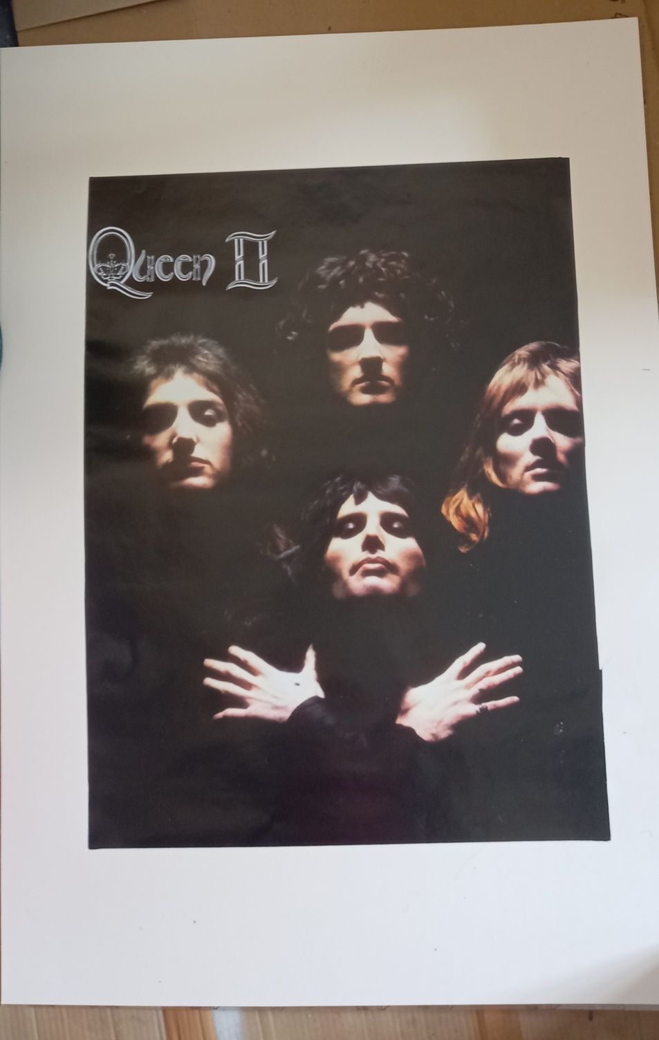 Poster Queen oficial emoldurado