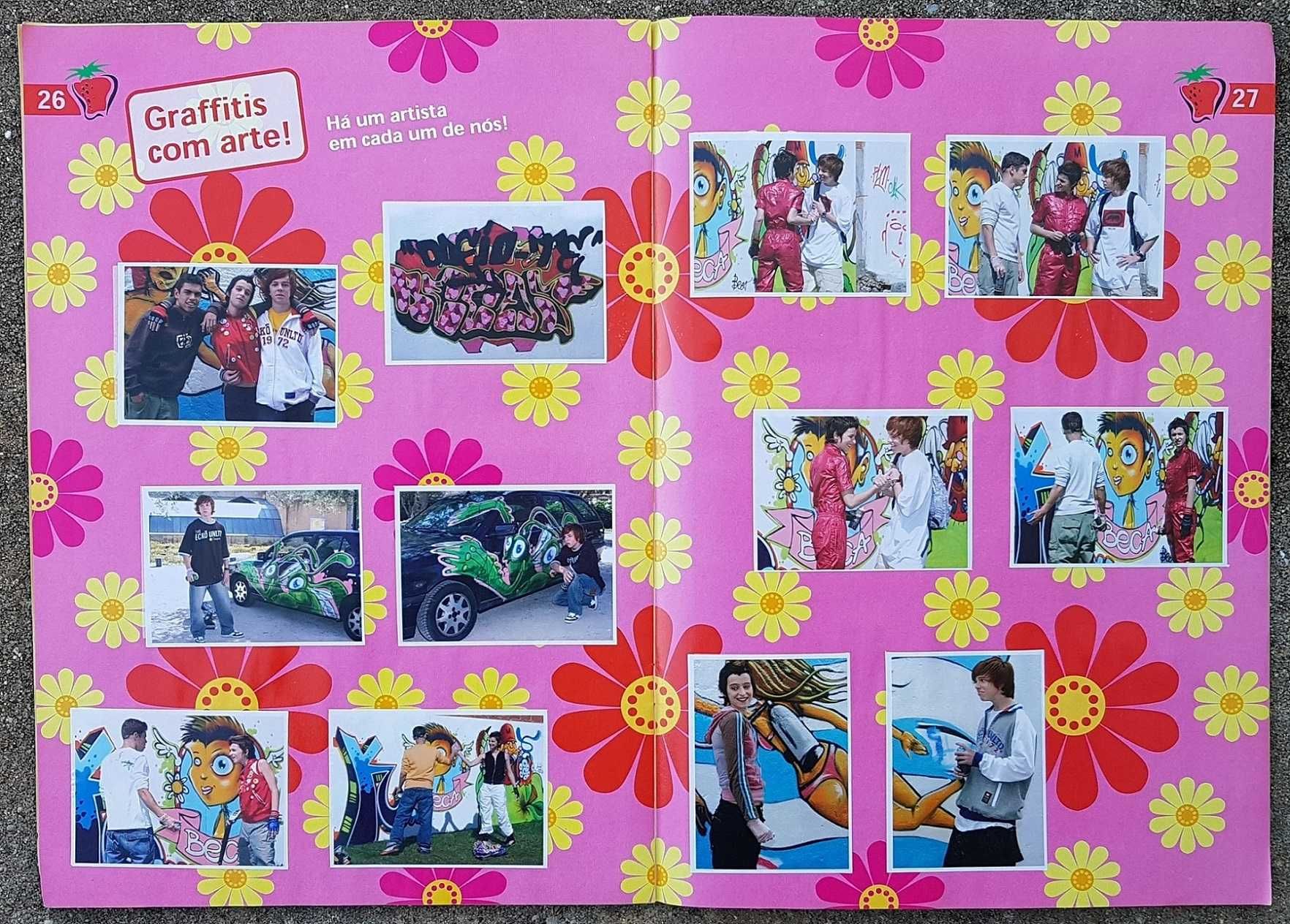 Morangos com açúcar – caderneta, poster e postais