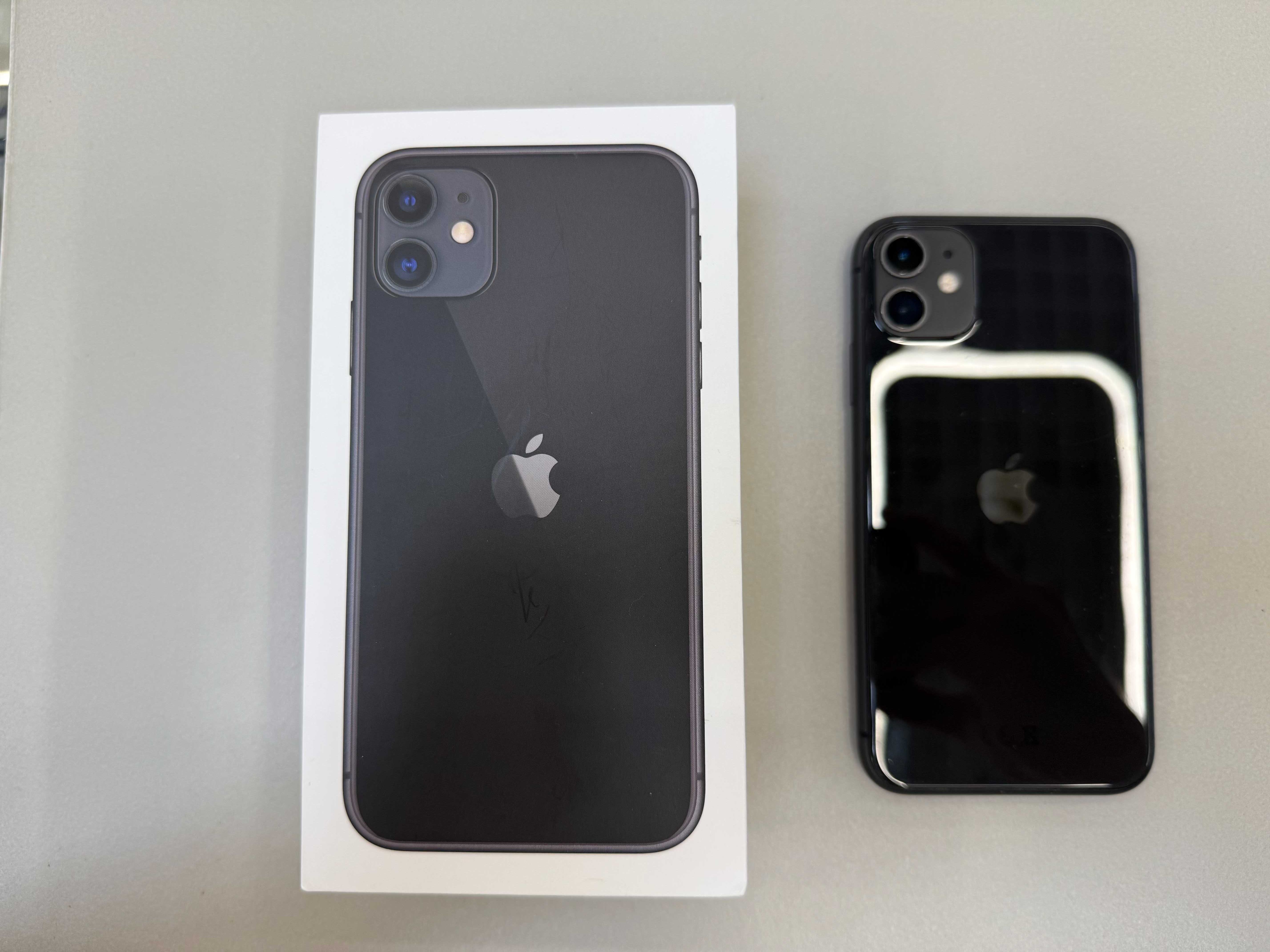 Apple iPhone 11 64GB bat.93% Czarny Teletorium Auchan Wałbrzych