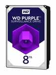 Жесткий диск HDD Western Digital Purple 8TB 256MB 7200rpm