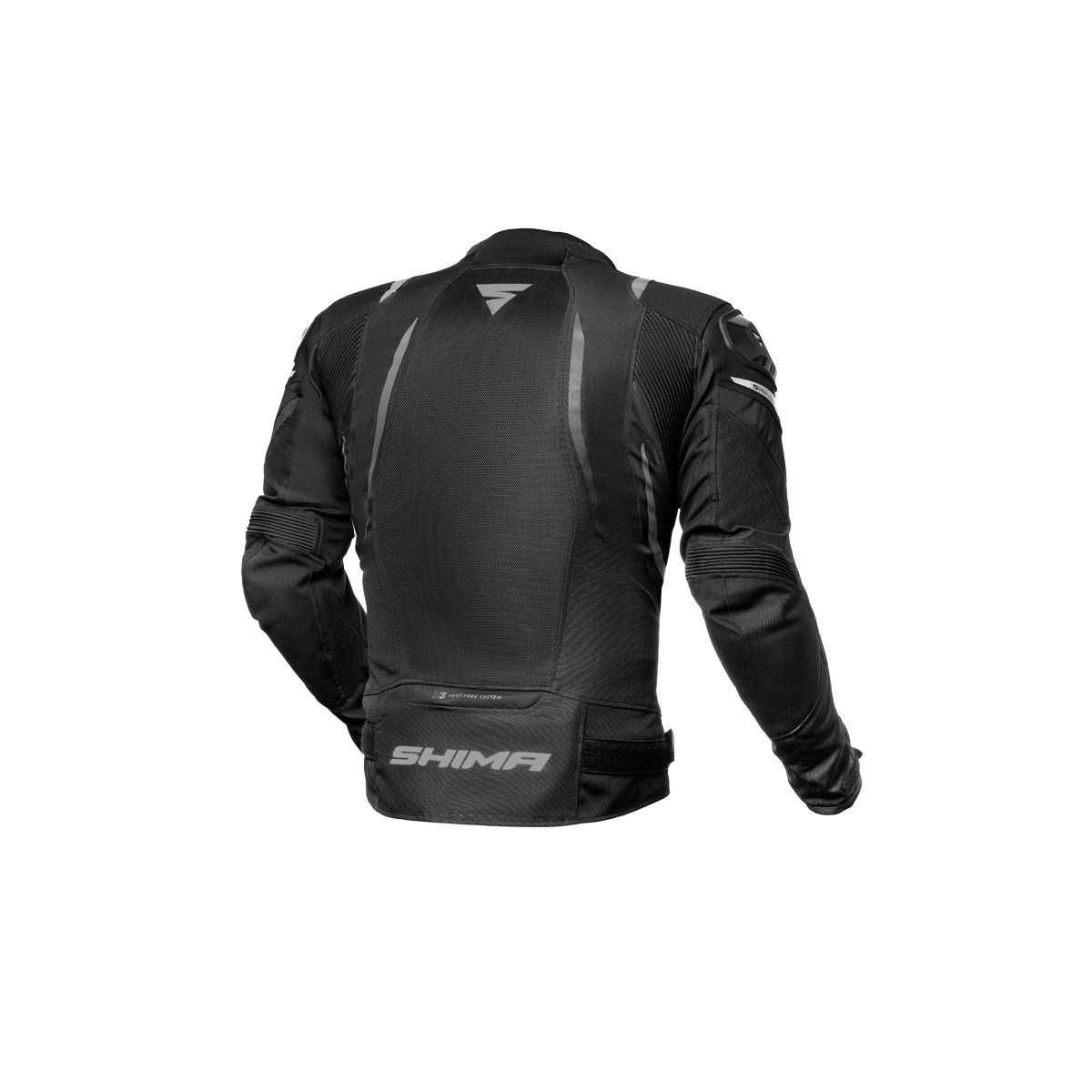 Kurtka męska motocyklowa SHIMA MESH PRO BLACK czarna