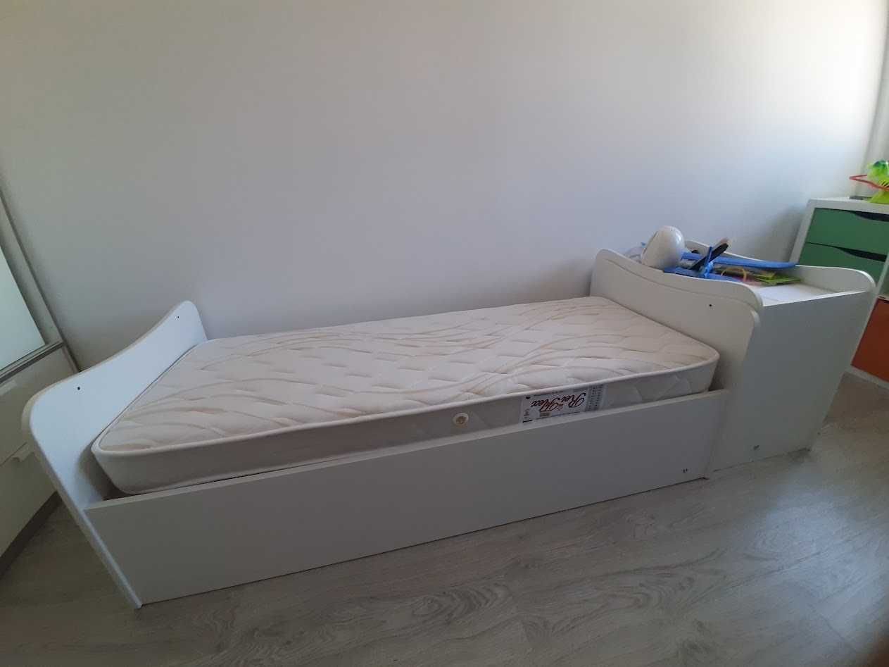 Cama Transformável Lorelli Trend Plus Branca