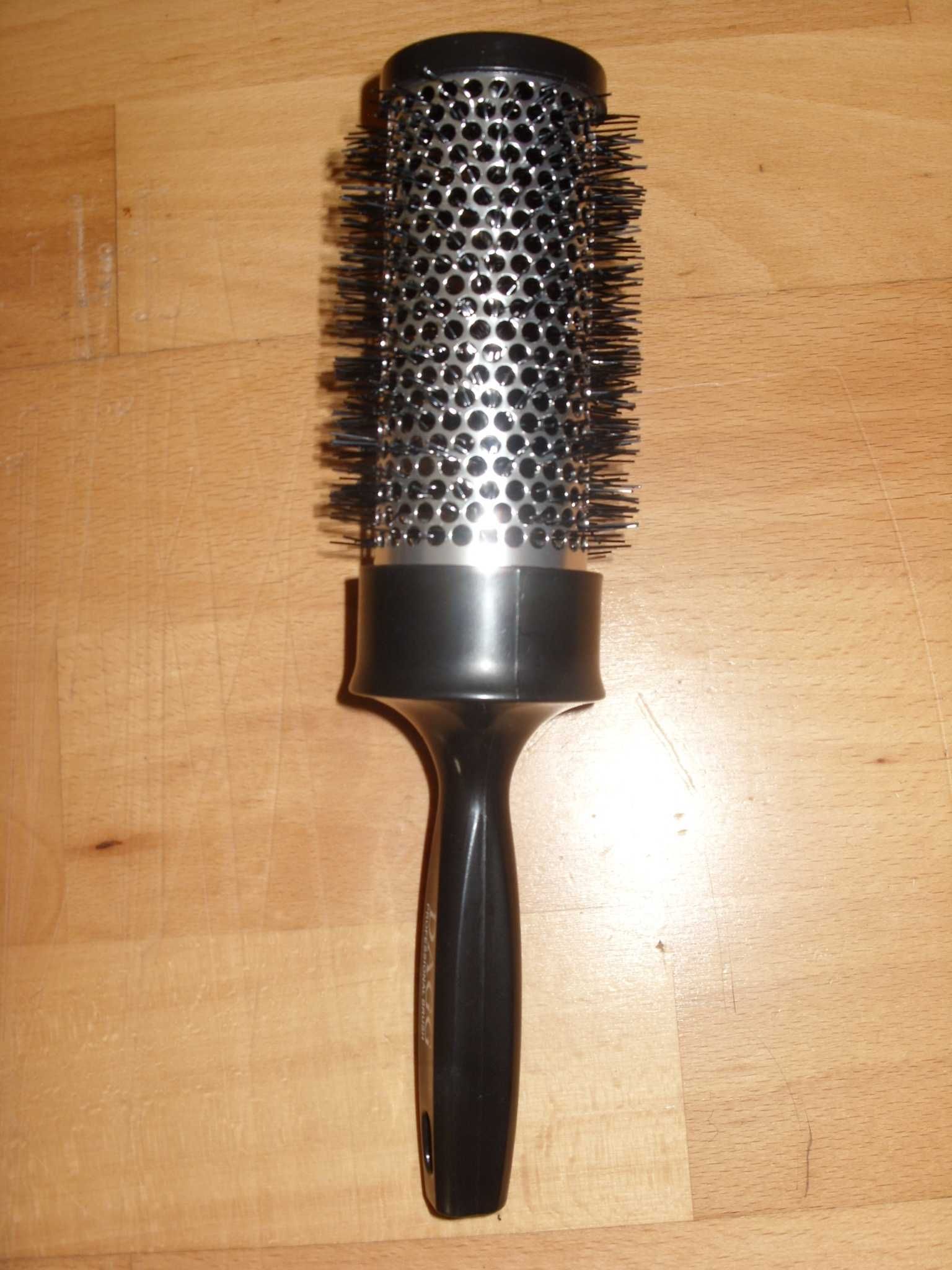 Круглая расческа брашинг для укладки волос металл