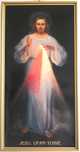 Ramka Rama Jezus Miłosierny Misyjny 30x60 30x55 oprawa
