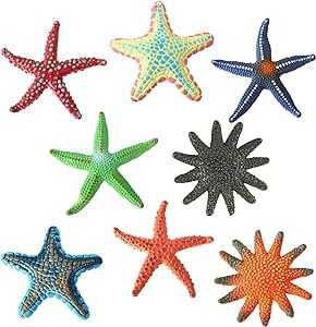 Rozgwiazdy, zabawki do nurkowania, zestaw 8szt