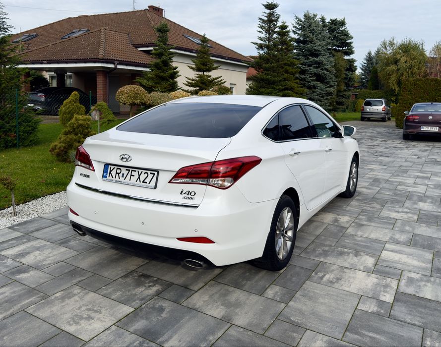 Śliczny i40 Automat Mały Przebieg Salon PL Sedan Rok2018 Mogę Zamienić